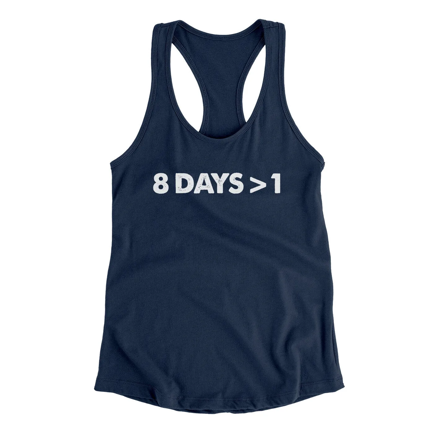 8 Days > 1 Women's Racerback Tank