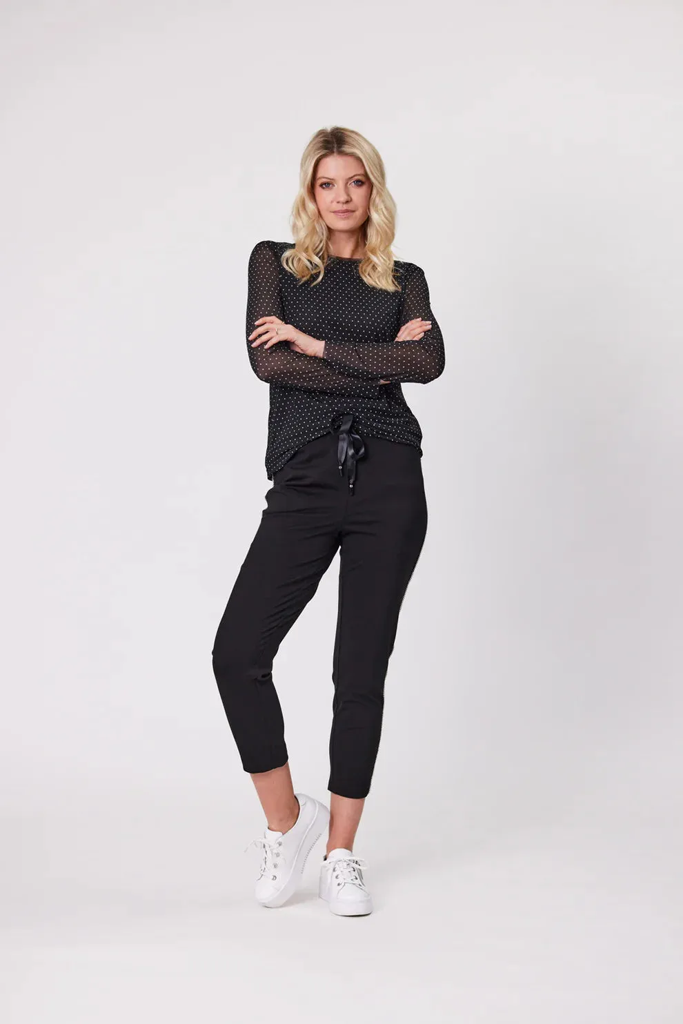 Aria Top - Polka Dot