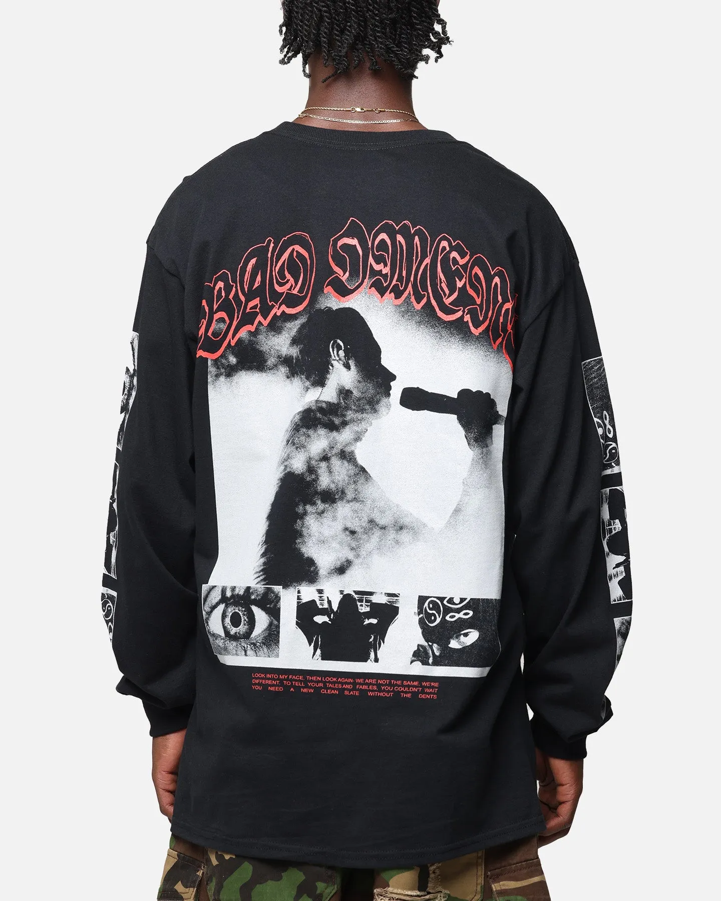 Bad Omens Photo Boxes Long Sleeve T-Shirt Black