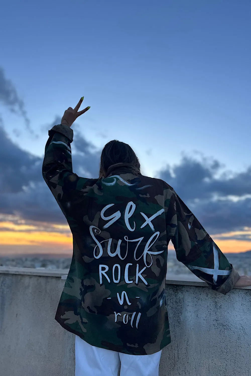 CAMO ARMY JACKET