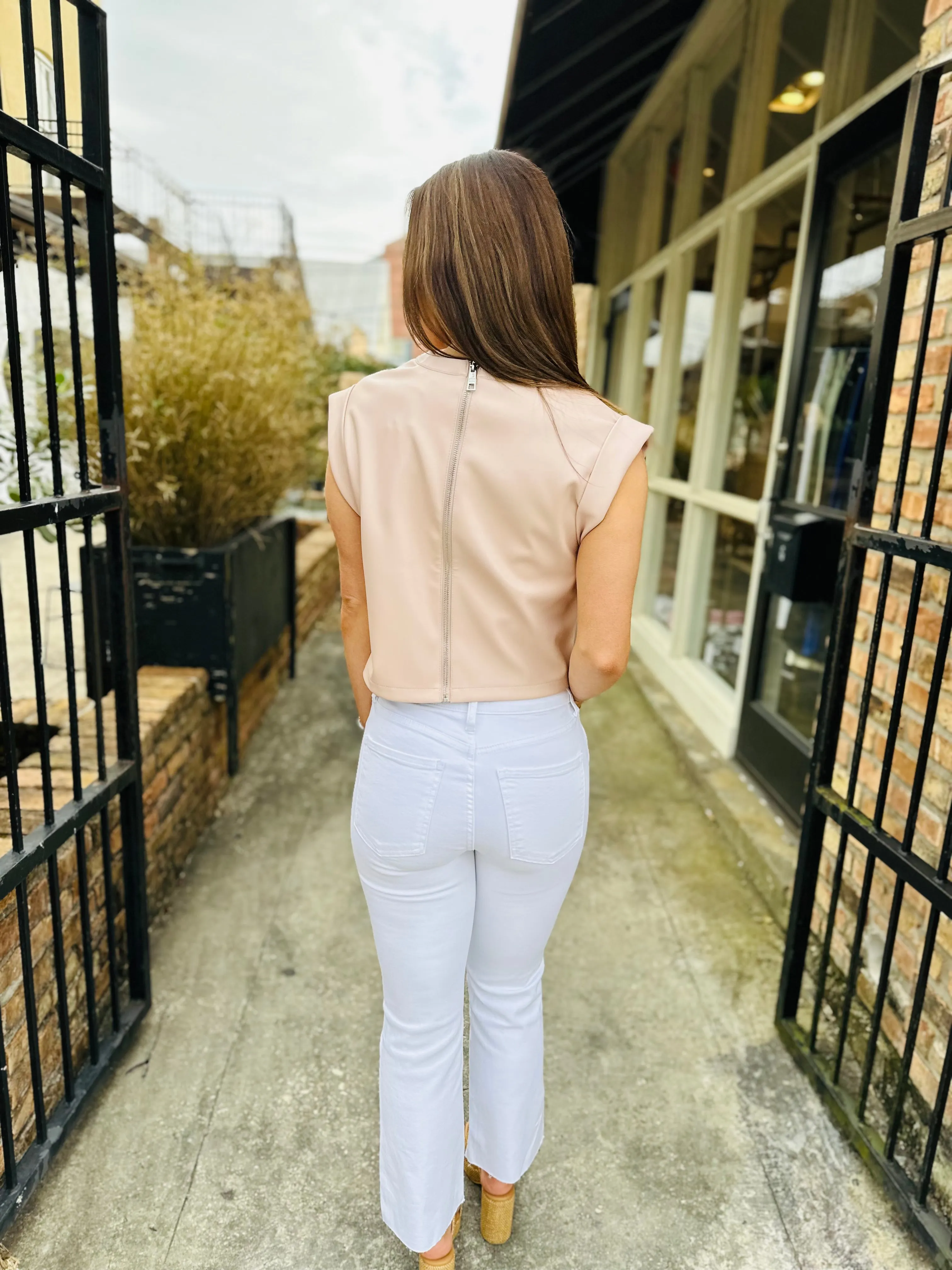 Cat Top- Rose Taupe