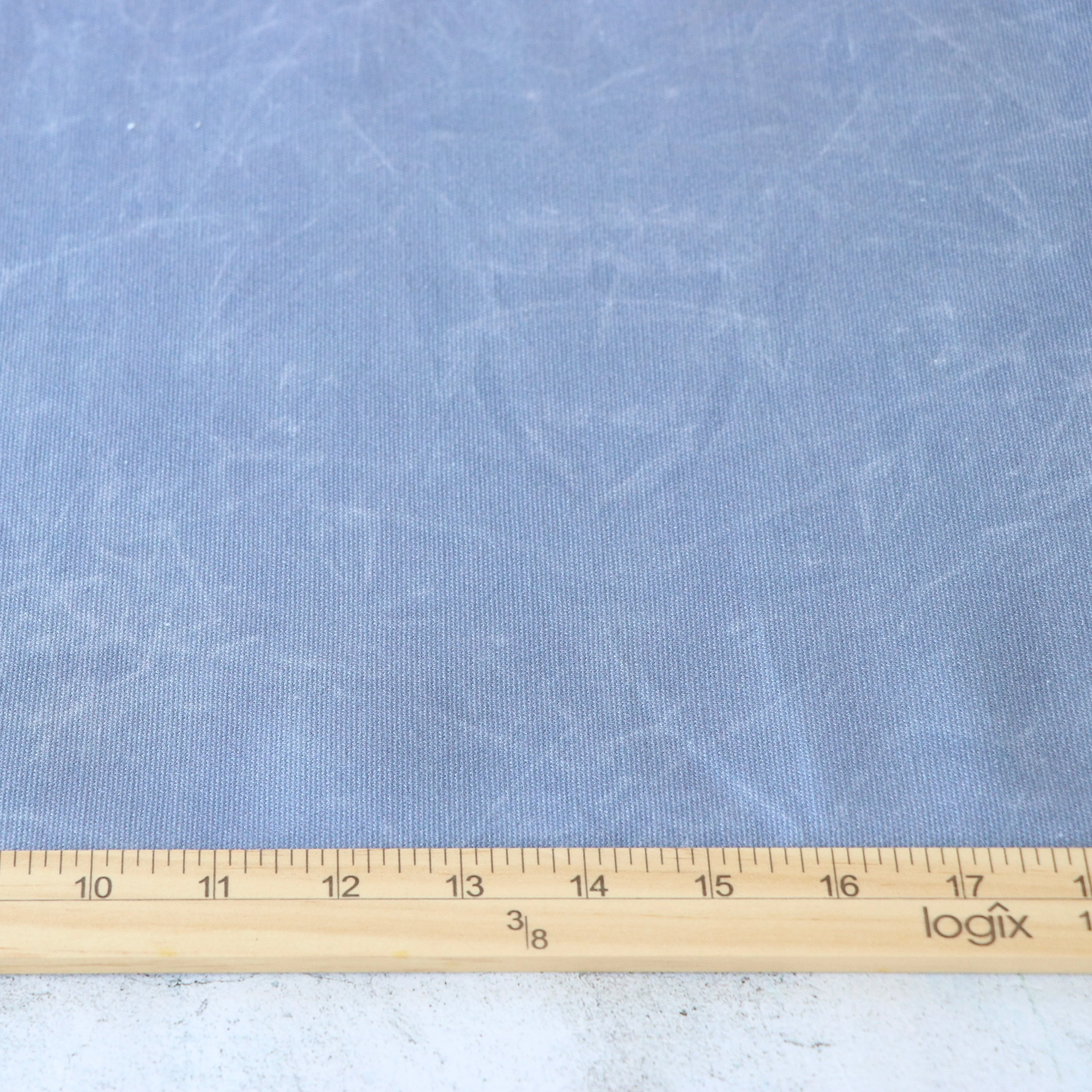 Chambray Faux Waxed Duck Canvas 1 Yard Cuts