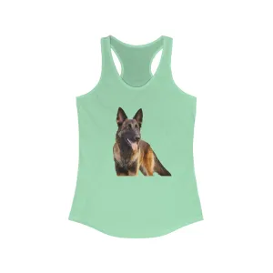 Dutch Sheepdog Women's Racerback Tank Top