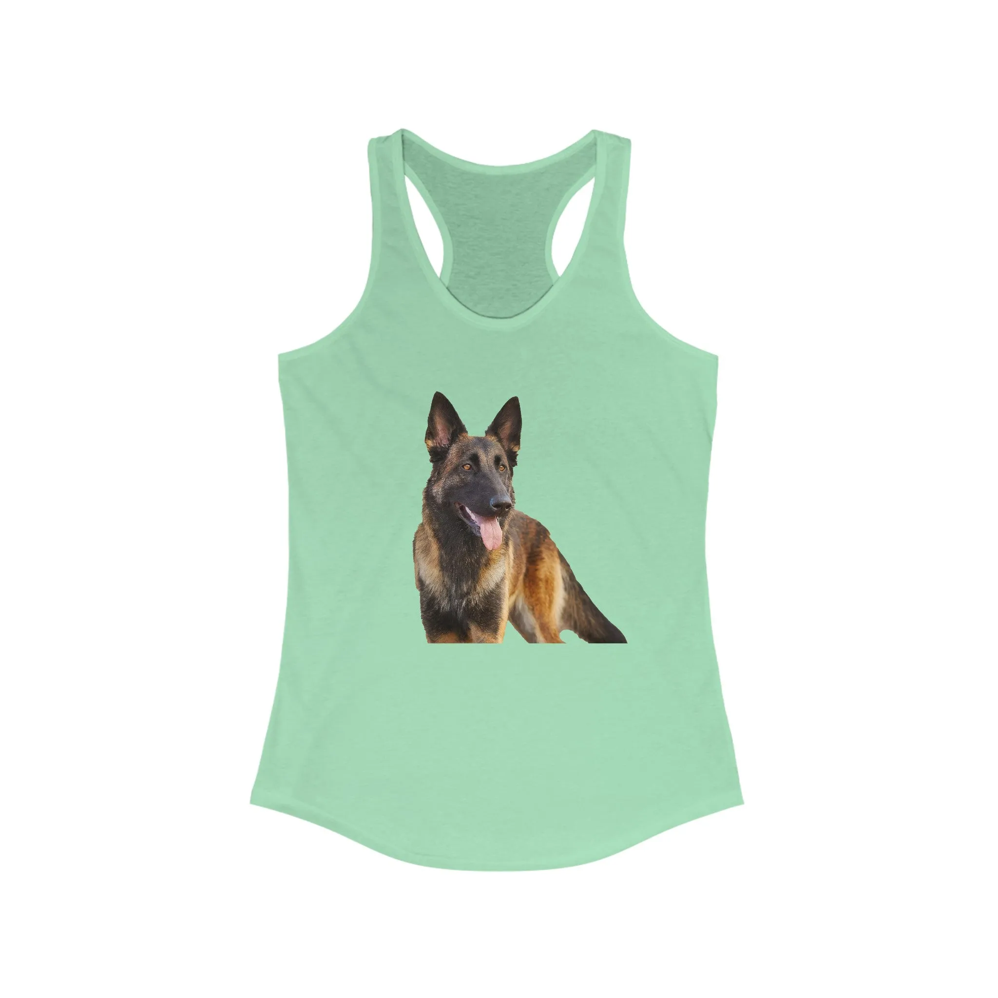 Dutch Sheepdog Women's Racerback Tank Top