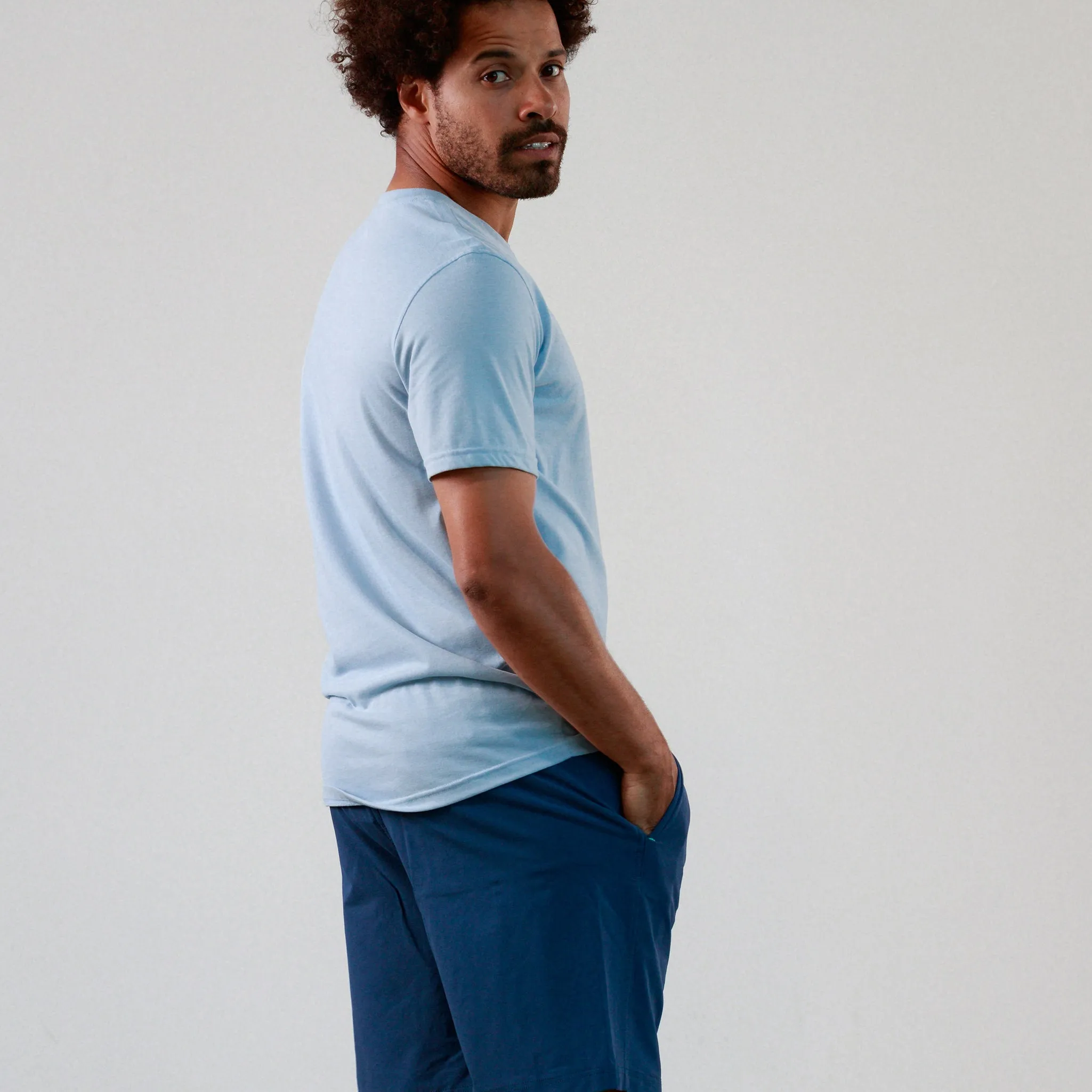 Everyday Tee in Sky Blue