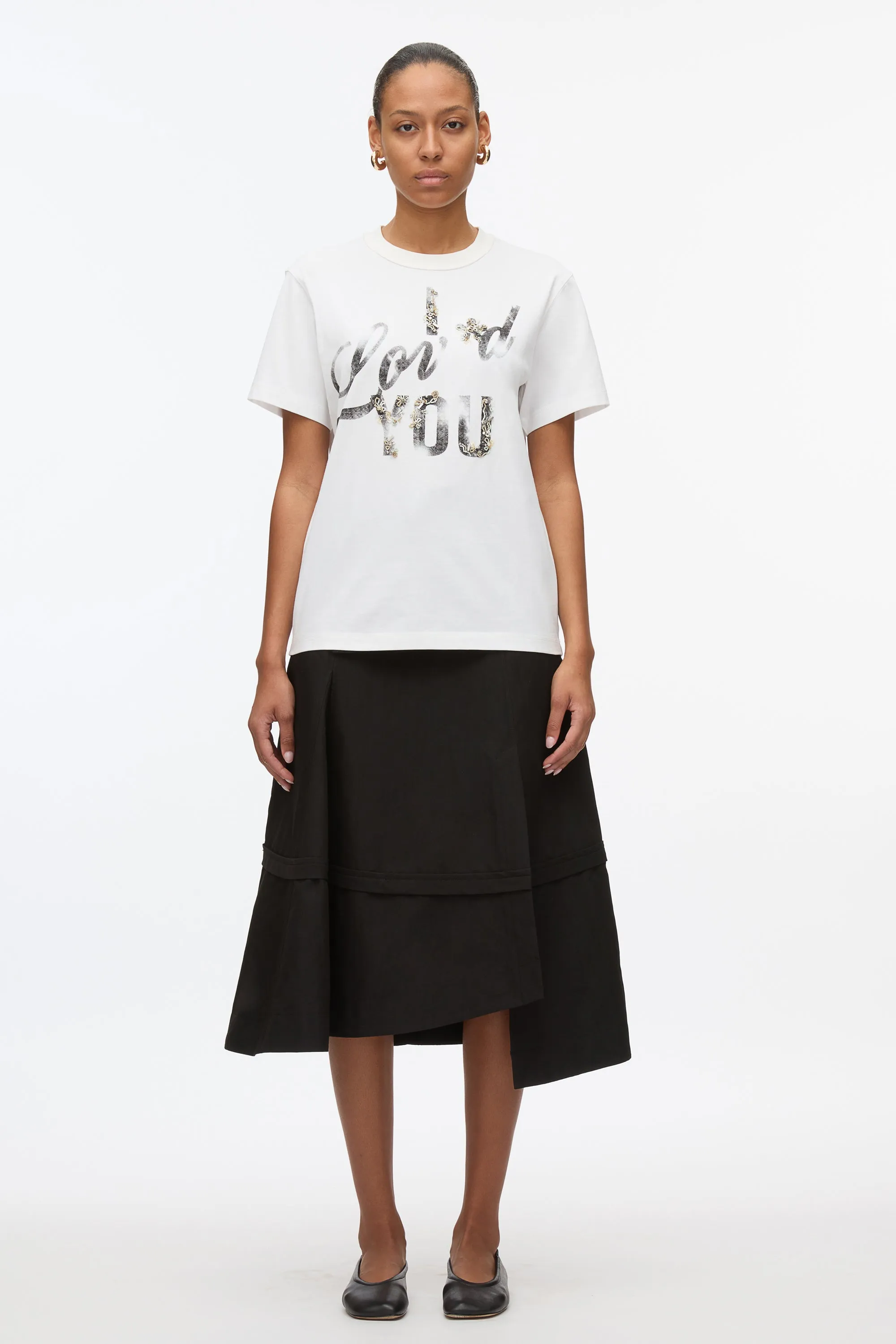 I Lov'd You Embroidered Tee