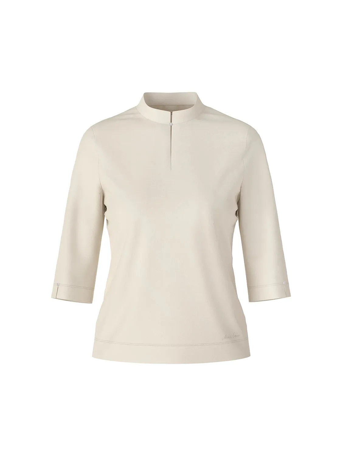 MarcCain Elegant T-Shirt with Stand-Up Collar XC 48.49 J14