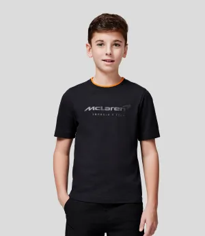 McLaren 2024 Junior Core Essentials T-Shirt - ANTHRACITE