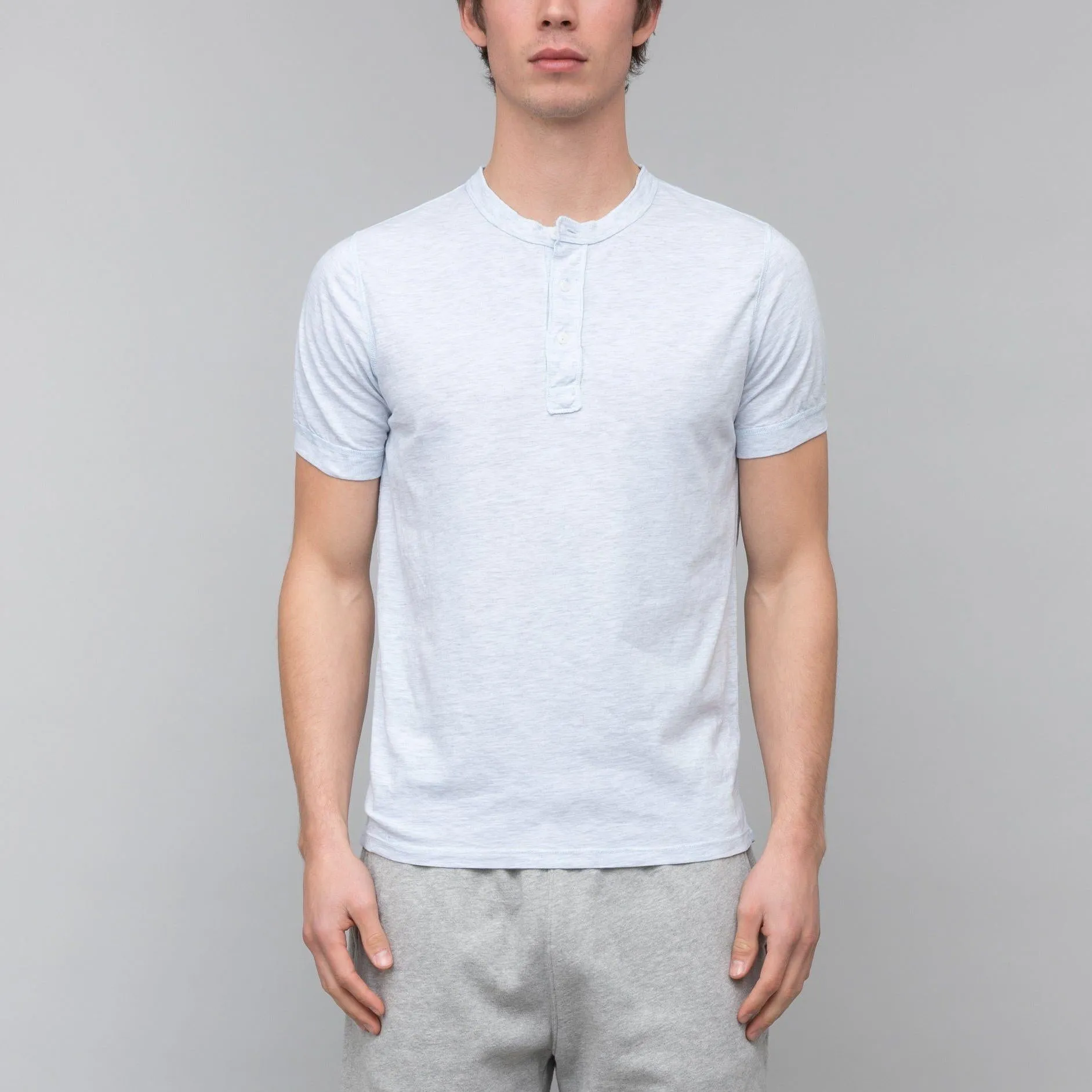 Oat Henley (Pale Blue)