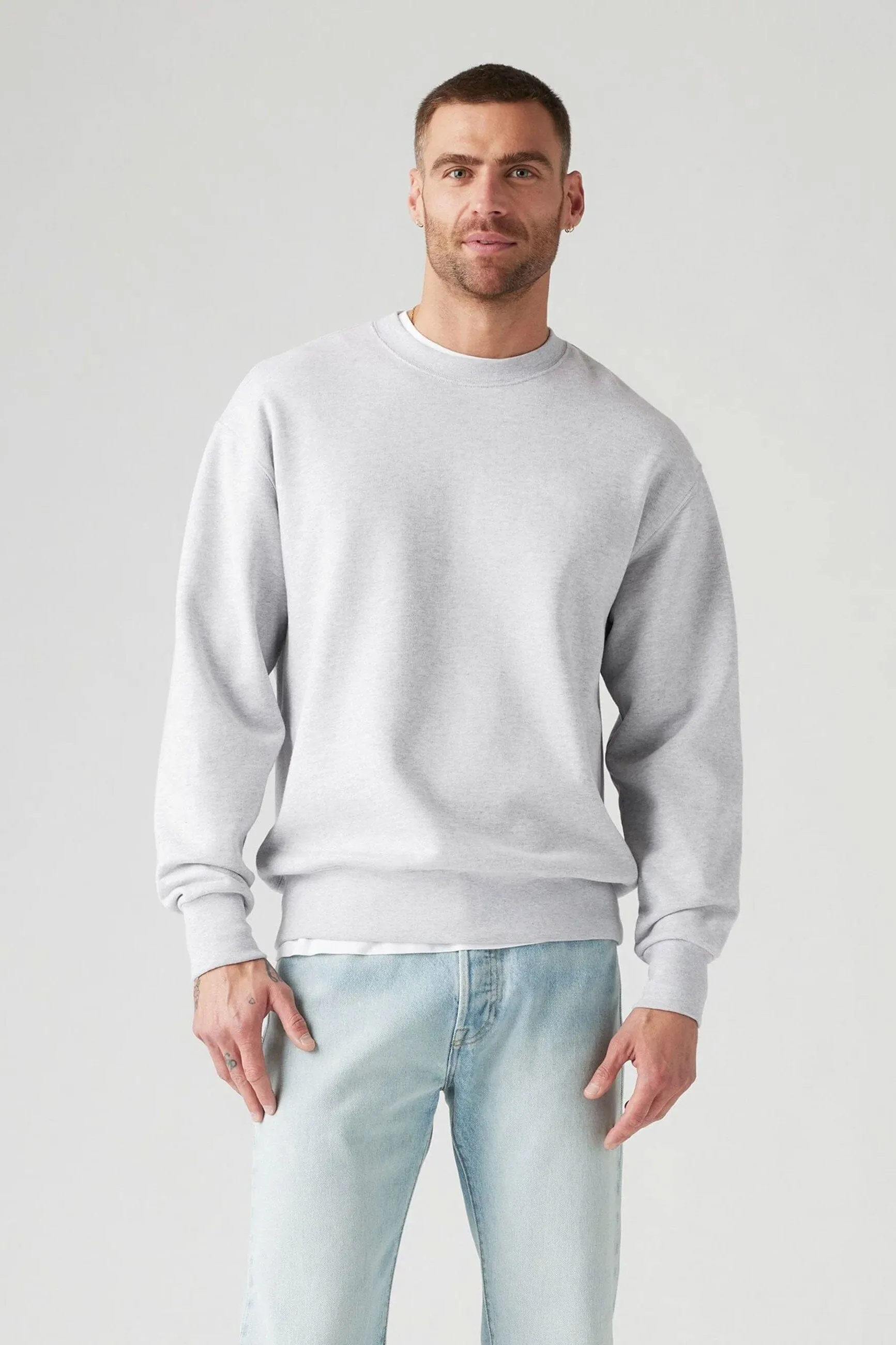 Payper Men's Crew Neck Fleece Sweatshirt