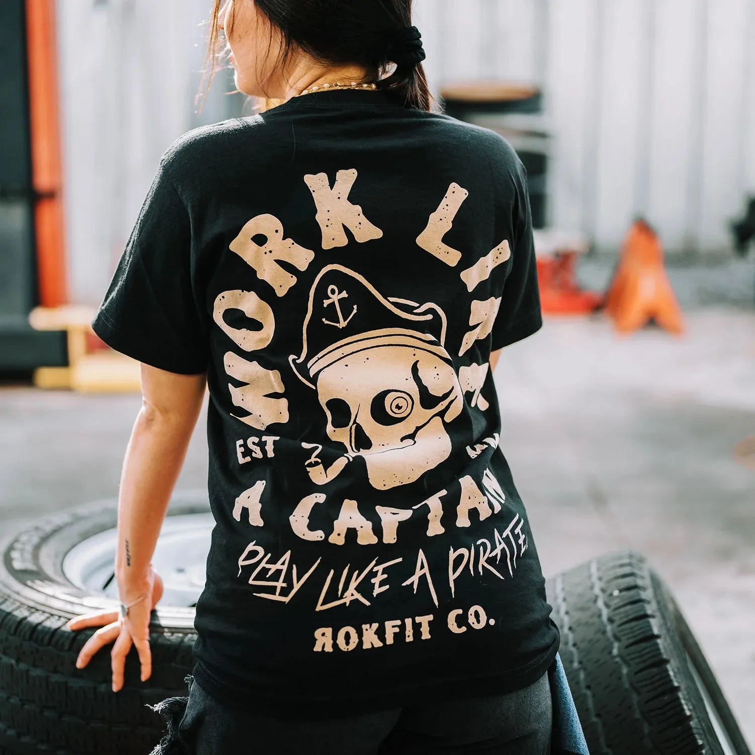 RokFit Work like a captain (unisex)