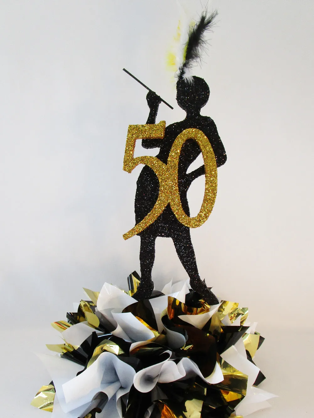 Stylish Number 50 cutout