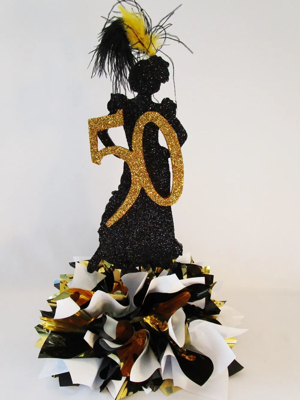 Stylish Number 50 cutout