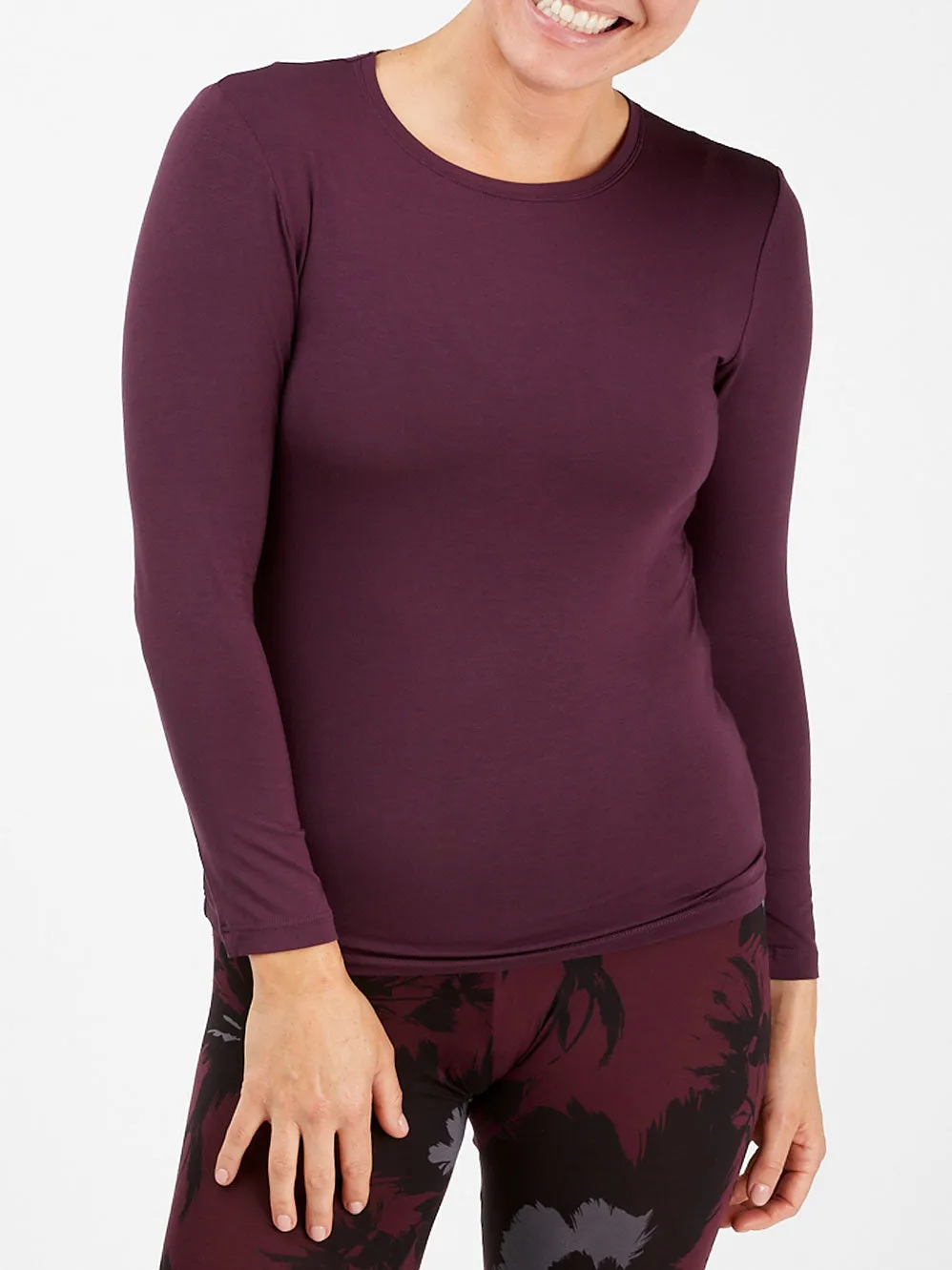 TANI LONG SLEEVE HIGH NECK TOP