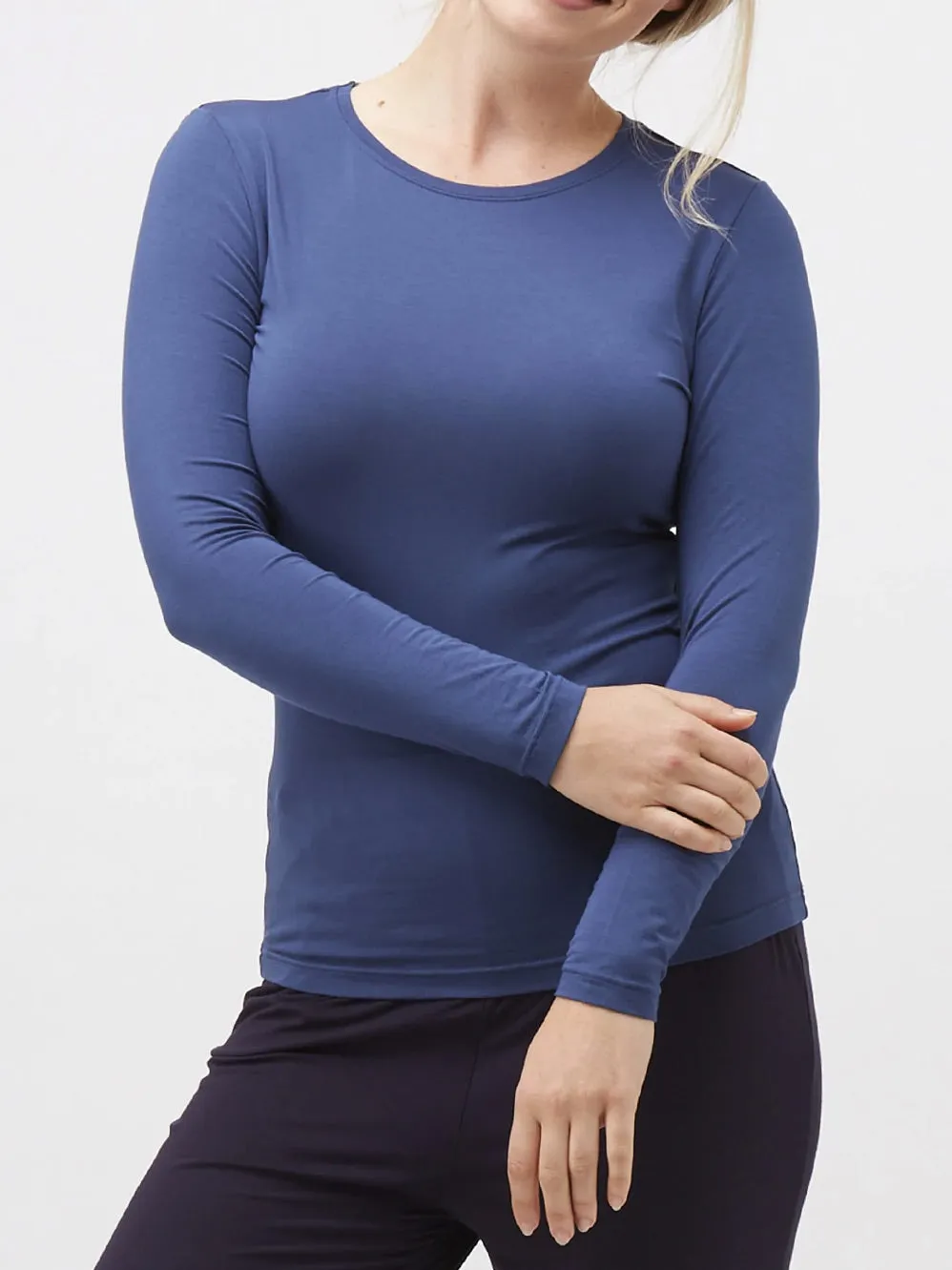 TANI LONG SLEEVE HIGH NECK TOP