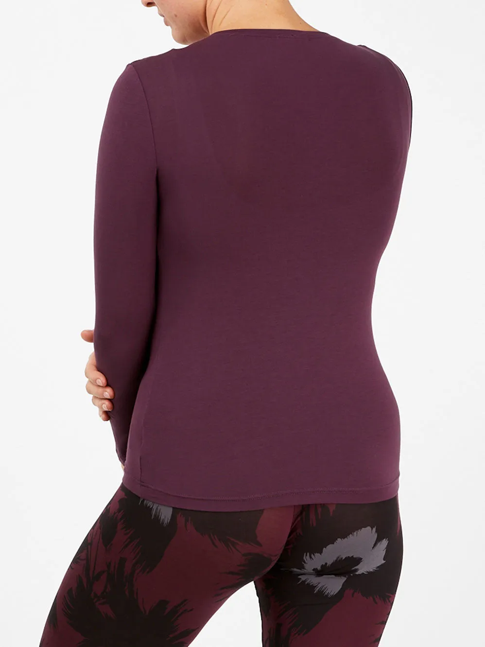 TANI LONG SLEEVE HIGH NECK TOP
