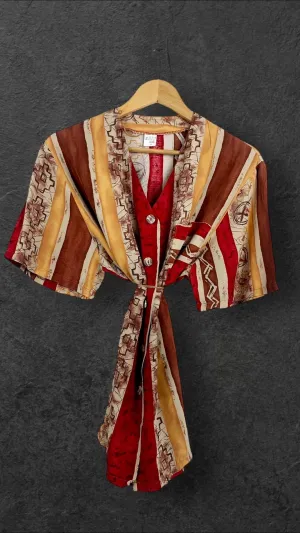 THE UNTAGGED BUTTON UP VINTAGE SHIRT UK 14