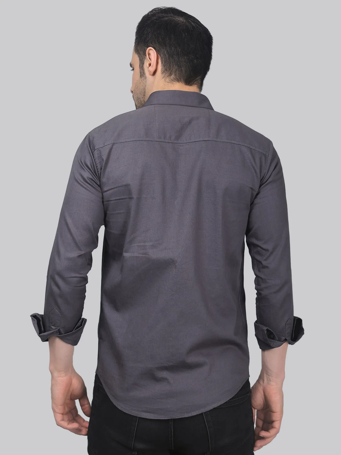 Whimsical Graphite Men's Shirt